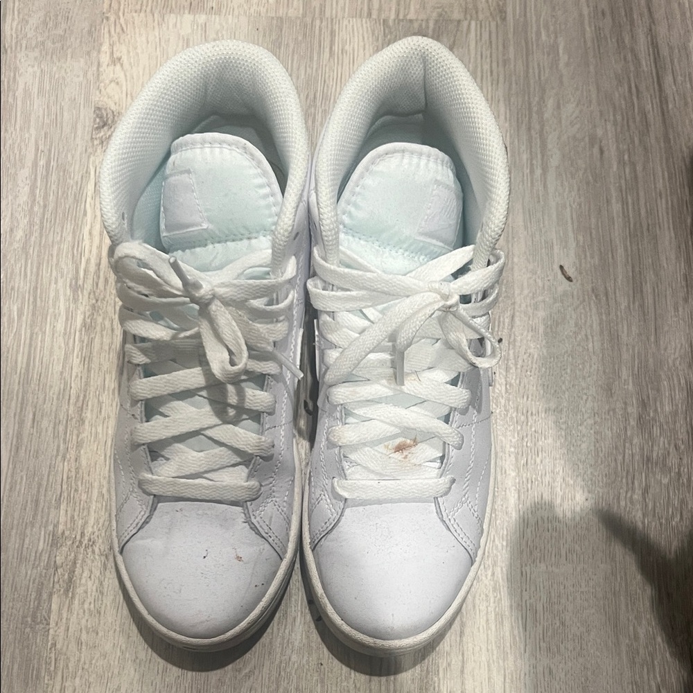 Nike White High-Top Women's Sneakers - Picture 2 of 4